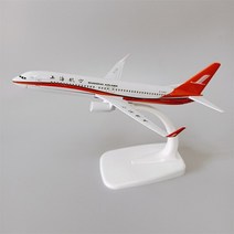 비행기모형 16cm 합금 금속 다이 캐스트 항공기 Air 상하이 항공 보잉 737 B737-800 비행기 모델