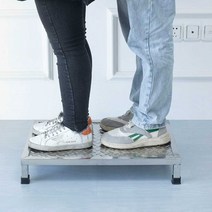안전발판 스텐 작업대 미끄럼방지 계단 작업발판, 미끄럼방지플레이트100X30높이20