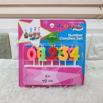 숫자초 세트 생일초 축하초 기념일, 상세페이지 참조