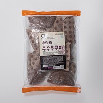 찰 수수부꾸미 420g(6개입) 1kg(13개입) 추억의 맛 강원도의 별미 지짐떡 선물세트, 수수부꾸미1kg1팩, 1개