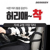 브랜드없음 더쎈 허리애~착 바른허리 교정등받이, 더쌘허리애착 HE10001