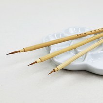 고급 매듭 -중 황모 밑그림 붓 섬세한 세필