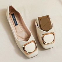 단화녀 춘하 펌프스 여성 네모 소프트 플랫 로퍼 로퍼 로퍼 여성 nvpingdipixie