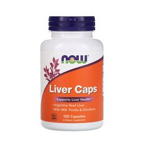 나우푸드 리버캡 Liver Health 100캡슐 밀크씨슬 오갈피나무