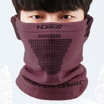 겨울 넥워머 귀덮개 귀가리개 방한마스크 겨울축제 골프 스키 캠프 등산 자전거, 4. BURGUNDY