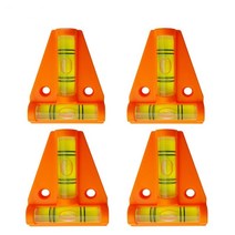 캠핑카 계단 트레일러 카라반 계단 스텝4pcs 아크릴 t 레벨 도구 rv 캠핑카 423, 없음