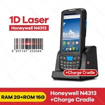 택배스캐너 Honeywell 휴대용 단말기 데이터 수집기 1D 2D QR 바코드 스캐너 재고 무선 4G NFC 안드로이드 9 POS PDA 견고한 휴대용 단말기, 14.1D Honeywell Cradle - AU
