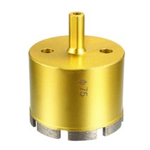 uxcell 홀소 코어 드릴 비트 콘크리트 브릭 대응 커터 직경 75mm