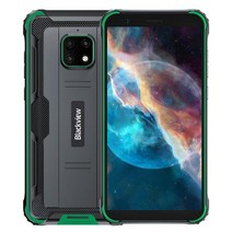 핸드폰 싸게 사는 법 blackview bv4900 pro ip68 방수 휴대 전화 5580mah 견고한 전화 4gb 64gb octa core android 10 nfc 5, 유럽 ​​연합을 위해, bv4900pro 녹색
