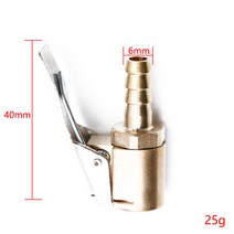 밸브 1Pcs 자동차 액세서리 공기 펌프 스레드 노즐 어댑터 빠른 변환 헤드 클립 유형, Pagoda interface 6mm