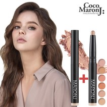 코코마론제이 1+1 워터프루프 스틱 멀티 아이섀도우 0.9g, 까리노x2개