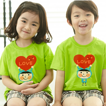 러브유(8색)_매직컬러아트티셔츠/마이제이디/단체티셔츠/여름성경학교/ 교회학교/ 위드지저스