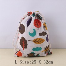 1pc 귀여운 만화 여행 스토리지 가방 면화 drawstring 가방 에코 재사용 가능한 천 속옷 케이스 여행 홈 스토리지 가방 방진