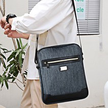 남자 빅 크로스백 실용적인 세로 큰 대형 메신저백 직장인 남성 출퇴근 캐주얼 크로스 가방