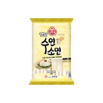 오뚜기 옛날국수 수연소면 500g 업소용국수 국수면, 4세트