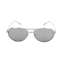 Ermenegildo Zegna EZ0072 선글라스 59 12C 샤이니 다크 루테늄 스모크 미러