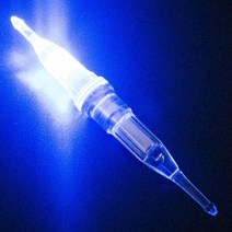 수중집어등 4 색 미니 LED 깜박이는 빛 깊은 드롭 오징어 루어 램프 바다 액세서리 물고기 조명 1 개, [01] 파란