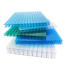지붕마감재 벌집형 FRP 방수 보온 주택 지붕 판넬, 4MM (2.1mx6m) - 블루