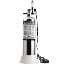 어항 이산화탄소 발생기 CO2 자동 밸브 수초 실린더, 601 표준-전자기 70cm 실린더