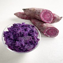 찐 자색고구마(냉동)500g, 1개