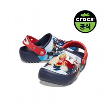[크록스] 공식 키즈 FL AVENGERS PATCH CLOG K NAVY (21SKCL2