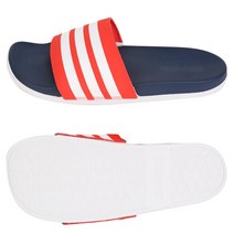 아디다스 여성 사무실 스트라이프 슬리퍼 편안한착화감 휴가철패션 세련된신발 시원한슬리퍼 케쥬얼코디