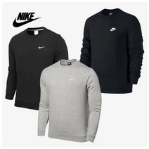 나이키 NIKE CLUB 스우시 맨투맨 티셔츠 AA3178 2종 택1