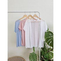 여름 노버튼 가디건 3컬러