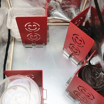 오토바이 배달통 칸막이 음식물 파티션 탑박스 칸마기, 2 블록 + 1 플레이트 [62L]