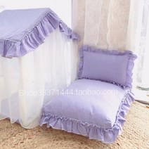 사계절 화이트 강아지집 DIY 고양이숨숨집 애견 필수템 글램핑텐트, E