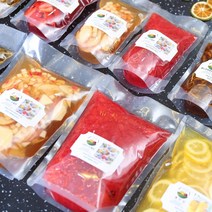 농진담 카페 납품 수제청 자몽 딸기 레몬 감귤 패션후르츠 과일청 1kg 2kg, 레몬청