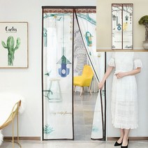 새집 문 모기장 100X210CM 캠핑모기장 슬라이드방충망