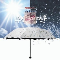 양우산 양산 우산 3단 우양산 UV 차단 초경량 미니 암막 자동 거꾸로