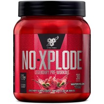 BSN N.O.-XPLODE 운동 전 파우더 크레아틴 및 베타알라닌이 함유된 유니섹스 에너지 보충제 수박맛 30회 분량., 30 Servings (Pack of 1), Grape