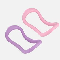[라이언문] 1+1 요가링 마사지링, 색상  핑크