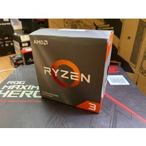 AMD Ryzen 3 3300X 데스크탑 프로세서(4.3GHz 4코어 소켓 AM4) 신품