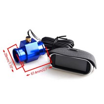 자동차 게이지12V 24V 디지털 수온 게이지 + 볼트 센서 헤드 플러그 조인트 파이프 라디에이터 호스 어댑터, 03 with 28mm adapter, with 28mm adapter