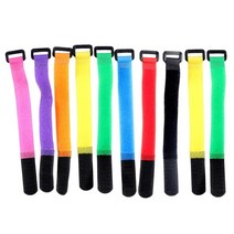 GHSHOP 10개 낚싯대 홀더 와이어 후크 홈 호스 데이터 센터, 20cmx2cm, 나일론, 다색