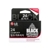 LG 정품 잉크젯 프린터 카트리지 블랙 검정 잉크 COV30766101, 단일수량