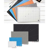 윈스타 칼라 커팅매트 A3(450x300) CM303 컷팅매트 데스크패드, 그레이
