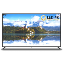 와이드뷰 구글 75인치 QLED 4K UHD 스마트 TV 안드로이드 1등급, 75QLED 방문 스탠드 설치