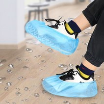 [푸르미 점빵] 남녀공용 미끄럼 방지 부직포 덧신 100매 위생덧신 740EA dalpang15*049902436NK, 1, 본상품선택