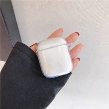 감각적인 에어팟케이스 실리콘 가죽 빈티지 명품 dreamy white 광택 쉘 진주 팔찌 키 체인 이어폰 soft case for apple airpods 1 2 pro 3, 에어팟 1or2용