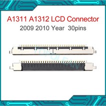 노트북수리키트 IMac 21.5 인치 27 A1311 A1312 LCD LED LVDs 케이블 커넥터 30 핀 2009 2010 년, 04 10 Pcs