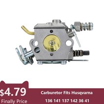 체인톱 충전식 소형 전기톱 husqvarna 용 전기 톱 기화기 136 141 엔진톱, 1개