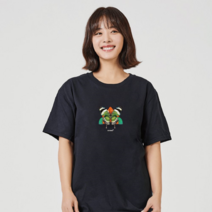 오너클랜 키밍 나비 버터 플라이 그래픽반팔티 여름티셔츠