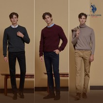 [U.S. POLO ASSN.] USPA 남성 웜기모 코튼팬츠 3종