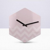 리플렉스 웨이브 헥사곤 무소음벽시계 HEX46.리플렉스, 타입A