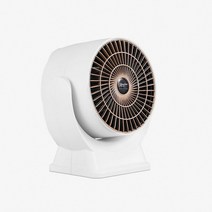 샤오미선풍기5세대 무선 캠핑 높이조절 탁상용 샤오미800W 전기 히터 팬 미니 데스크탑 라디에이터 에너지 절약 과열 보호 룸 홈 오피스 침실, 01 EU white