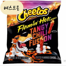 [해외] 미국 치토스 플레이밍핫 탱이 칠리 퓨전 크런치 240.9g 베스트몰 미국직구 SNACK, 1개